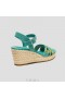 VIVAIA Ronde-teen Wedge Sandalen (Sally Pro) sandalen turquoise