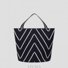  VIVAIA Colette-Blauw Beige Handtas Beige