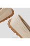  VIVAIA Square Cap Loafers (Jackie) Almond