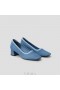 VIVAIA Square-Toe Chunky Heels (Melody) High Shoes Siniset