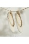  VIVAIA teräväkärkinen lippalakki V-Cut Flats (Wien 2.0) tasaiset kengät Ivory beige