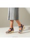  VIVAIA Round-toe Wedge Sandals (Sally Pro) sandaalit laivastonsiniset raidat