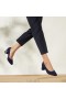 VIVAIA Almond Cap Block Heel (Tamia Block Heel) High Shoes Navy