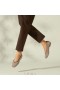  VIVAIA Square Cap V-Cut Flats (Margot 2.0) Litteät kengät Espresso Houndstooth