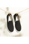  VIVAIA Pyöreäkärkiset Slip-On Tennarit Mustat
