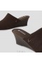  VIVAIA Neliömäiset Wedge Mules (Margot Wedge Mules) Mules Tumma suklaa