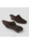  VIVAIA Neliömäiset Wedge Mules (Margot Wedge Mules) Mules Tumma suklaa