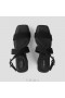  VIVAIA Square-Cap Slingback Wedge Sandals (Lyla) Sandaalit Musta