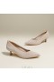  VIVAIA Teräväkärkiset Kitten Heels (Scarlett) High Shoes Golden Almond