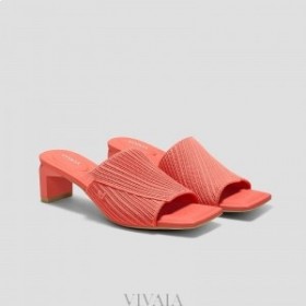 VIVAIA Square-Toe Block Heel Sandaalit (Jade Pro) Sandaalit Salmon