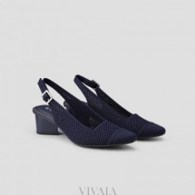  VIVAIA teräväkärkiset Slingback-sandaalit (Leah 2.0) Navy sandaalit