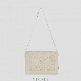  VIVAIA Lucy Crossbody Bag-Cream Ivory Olkalaukku Valkoinen