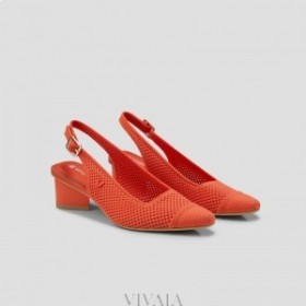  VIVAIA teräväkärkiset Slingback-sandaalit (Leah 2.0) Oranssit sandaalit