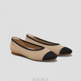  VIVAIA Almond Cap Ballet Flats (Tamia 2.0) Litteät kengät Musta