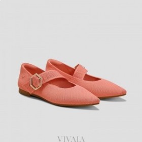  VIVAIA Teräväkärkiset Mary-Jane Flats (Maria) Flat Shoes Salmon