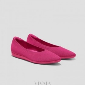  VIVAIA Juoksukengät Terävä Ballet Flats (Aria Walker) Litteät kengät Pitaya