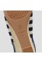  Sandales à talon compensé et bride arrière VIVAIA Almond Cap (Tamia Slingback Wedge) Sandales Rayures bleu marine