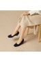  Chaussures montantes VIVAIA à semelle compensée carrée (Margot Wedge Pro) bleu marine