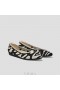Chaussures de course VIVAIA Ballerines pointues (Aria Walker) Chaussures plates Ecru Tiger