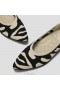 Chaussures de course VIVAIA Ballerines pointues (Aria Walker) Chaussures plates Ecru Tiger