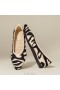 Chaussures de course VIVAIA Ballerines pointues (Aria Walker) Chaussures plates Ecru Tiger