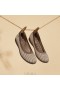 VIVAIA Ballerines à bout rond (Claire Walker) Chaussures plates pied-de-poule expresso