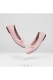  VIVAIA Chaussures plates pliables à bout rond avec nœud et nœud Rose