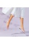  VIVAIA Chaussures plates pliables à bout rond avec nœud et nœud Rose