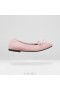  VIVAIA Chaussures plates pliables à bout rond avec nœud et nœud Rose