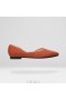  Chaussures plates à rayures avec bout pointu VIVAIA Orange