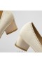  Chaussures à talons épais et bout pointu VIVAIA (Tracy) Chaussures hautes blanches