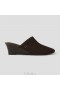  Mules compensées à bout carré VIVAIA (Mules compensées Margot) Mules Chocolat Noir