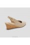 Sandales compensées à bride arrière VIVAIA Almond Cap (Tamia Slingback Wedge Pro) Sandales Almond Crochet