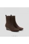  Bottes imperméables VIVAIA Square-Cap (Margot Wedge Bootie) Bottes Chocolat Noir