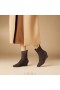  Bottes imperméables VIVAIA Square-Cap (Margot Wedge Bootie) Bottes Chocolat Noir