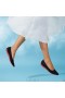 Chaussures de course VIVAIA Ballerines pointues (Aria Walker) Chaussures plates Noir Rouge