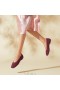  VIVAIA Ballerines à bout carré et découpe en V (Margot 2.0) Chaussures plates Bordeaux