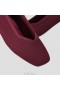  VIVAIA Ballerines à bout carré et découpe en V (Margot 2.0) Chaussures plates Bordeaux
