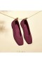  VIVAIA Ballerines à bout carré et découpe en V (Margot 2.0) Chaussures plates Bordeaux