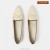 Mocassins à bout pointu et nœud VIVAIA Blanc