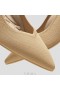  VIVAIA Spitz zulaufende Kitten Heels (Scarlett) Hohe Schuhe Nude Pfirsich