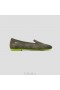  VIVAIA Loafer mit runder Spitze und gewebtem Strick (Audrey) Halbschuhe, dunkle Camouflage