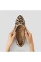  VIVAIA Laufschuhe Almond Cap Flats (Tamia Walker) Flache Schuhe Dark Leopard