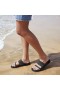  VIVAIA Doppelriemen Flip Flops Sandalen (Naina) Sandalen Schwarz