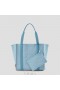  VIVAIA Sarah - Smoky Blue Chevron Handtasche Blau