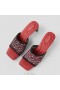  VIVAIA Sandalen mit Blockabsatz und quadratischer Zehenpartie (Juliet Pro) Sandalen Rosa Schwarz