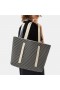  VIVAIA Zaneta Tote-Schwarz Weiß Handtasche Schwarz Weiß