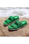 VIVAIA Dual Adjustable Buckle Slides (Nikki) Sandalen Grün