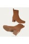  VIVAIA Square-Cap Wasserabweisende Absatzstiefel (Regina Pro) Stiefel Dunkel