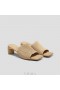  VIVAIA Sandalen mit Blockabsatz und quadratischer Zehenpartie (Jade Pro) Sandalen Nude Peach